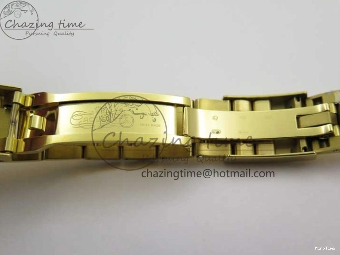 MiroTime 0302 Minimalist Daytona YG KKF 1:1 Best Edition 904L Steel Green Dial on YG Bracelet A 2451